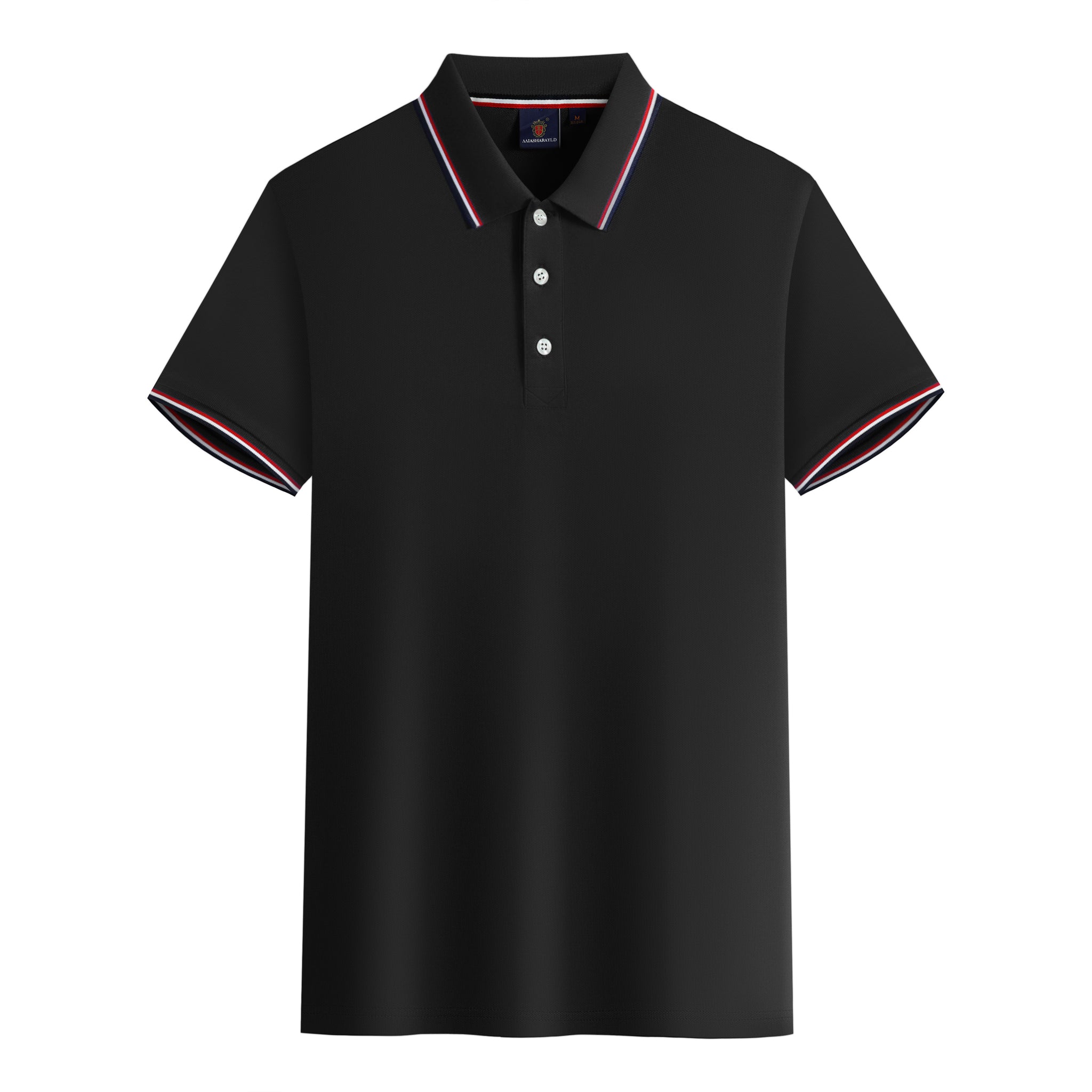 POLO T-SHIRT - BLACK