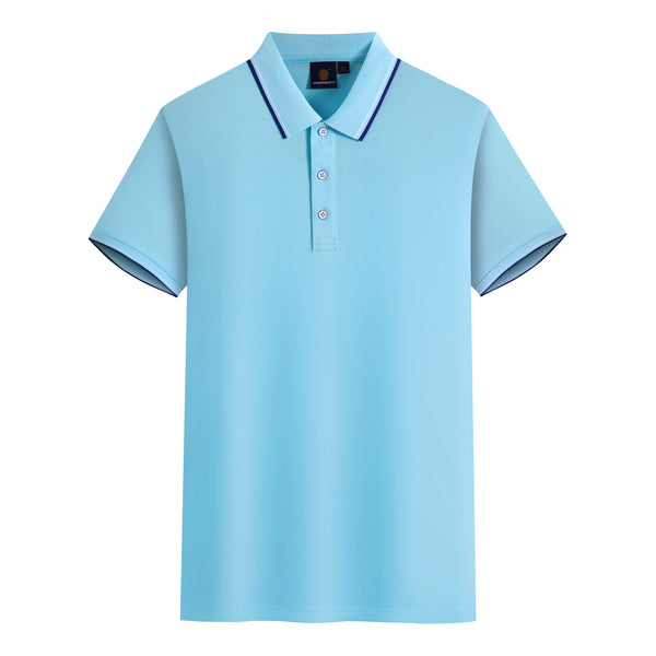 POLO T-SHIRT - LIGHT BLUE