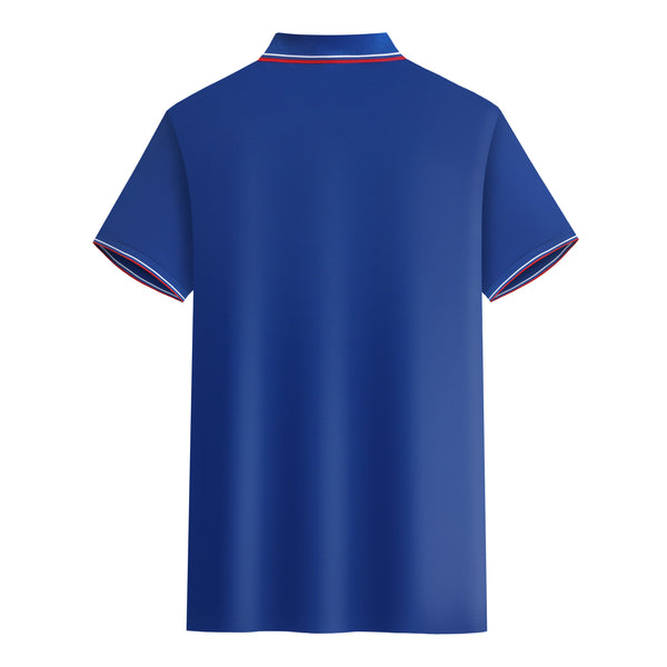 POLO T-SHIRT - HOLE BLUE