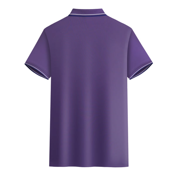 POLO T-SHIRT - PURPLE