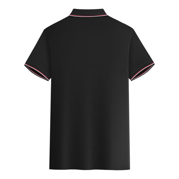 POLO T-SHIRT - BLACK