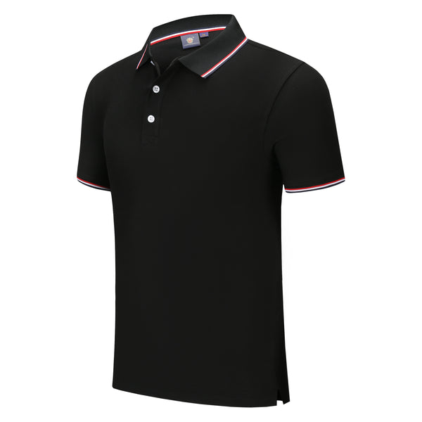 POLO T-SHIRT - BLACK