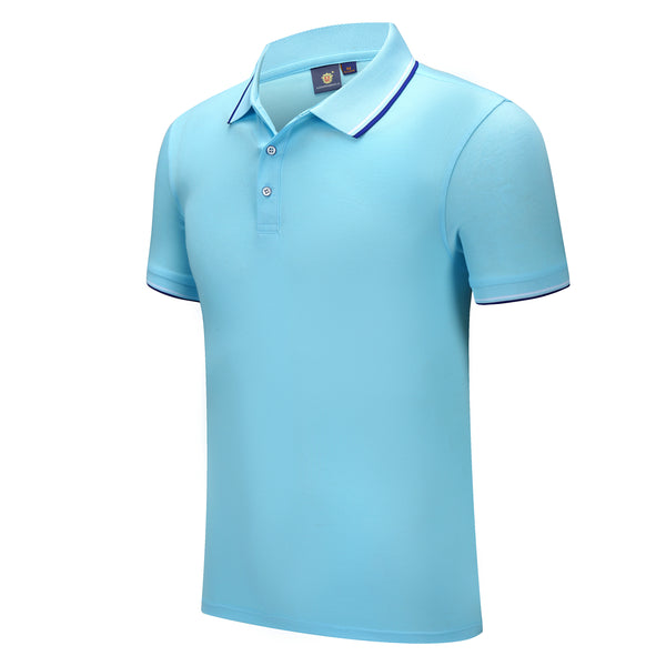 POLO T-SHIRT - LIGHT BLUE